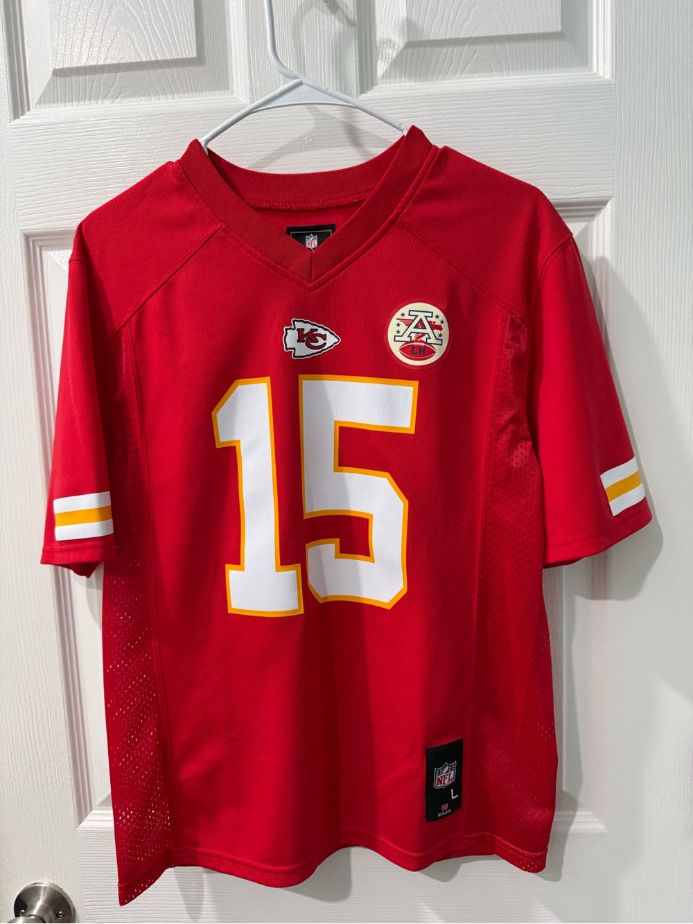 Kansas City Chiefs Red #15 Youth Football Jersey